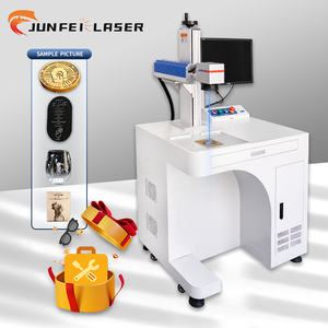 เครื่องเลเซอร์มาร์กกิ้ง JUNFEI 2.5D Mopa JPT Raycus รุ่น Mopa M7 กำลัง 20w 30w 60w 100w สำหรับงานแกะสลักโลหะและเครื่องประดับด้วยไฟเบอร์เลเซอร์ - Product Image 4