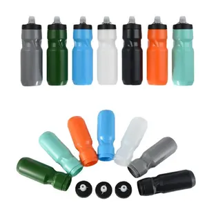 Botellas de agua personalizadas para deportes de ciclismo BPA de 700ml, estilo de vida activo personalizable, tapa de plástico, vasos perfectos para exteriores