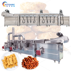 Freidora Continua de Gran Capacidad con Control PLC para Chicharrón, Empanadas, Churros, Samosas, <span class=keywords><strong>Doritos</strong></span> con Diseño de Túnel - Product Image 1