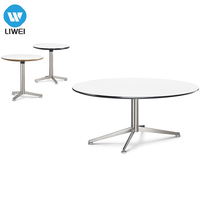 Table de conférence extensible en bois moderne de luxe LIWEI, mini bureau, mobilier de bureau, bureau à domicile, salon, salle à manger