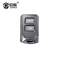Télécommande universelle personnalisée à 2 boutons pour télécommande de porte de garage à code variable Premium Télécommande à fonction automatique Télécommandes
