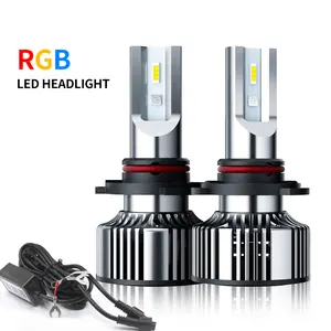 ハロゲンランプを交換するCARLEDヘッドライトRGBライトH4H7ミニサイズLEDヘッドライト電球