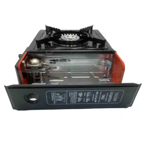 Baixo preço portátil automático aço butano gás <span class=keywords><strong>Camping</strong></span> Cassette fogão para exterior inclui Color Box - Product Image 5