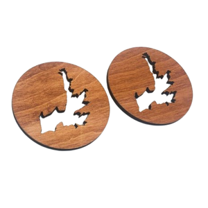 Dessous de verre en bois faits à la main pour hôtels et restaurants Noyer Tapis et tampons en bois naturel Vaisselle Accessoire de cuisine - Product Image 5