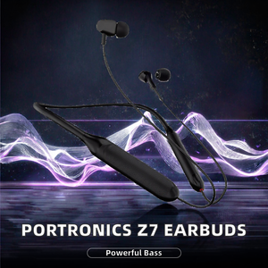 Écouteurs intra-auriculaires sans fil Portronics Harmonics Z7, 40 heures d'autonomie, transducteur dynamique 10 mm, mode jeu, amplification des basses, IPX4 - Product Image 2