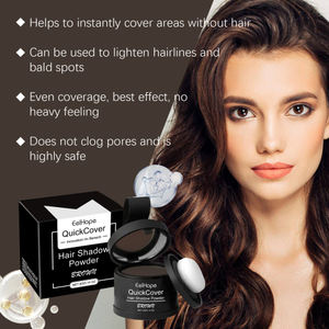 Eelhope Hairline Recouvert De Poudre Tactile Cheveux Bruns Loose Cover Roots Pour Améliorer Le Maquillage Général - Product Image 2