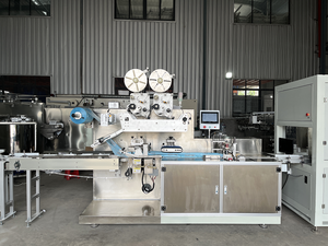 Ligne de production de lingettes humides-Commutation multi-spécifications de la machine d'emballage + positionnement visuel de la machine à sceller - Product Image 3