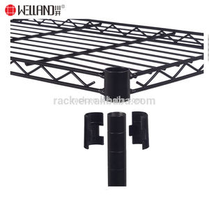 Muebles Esenciales para Almacenamiento en el Hogar, Estante Ahorrador de Espacio, <span class=keywords><strong>3</strong></span> Niveles, Estantes de Alambre Metálico con Ruedas - Product Image 5