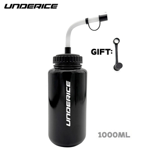 Bouteille d'eau compressible anti-fuite <span class=keywords><strong>de</strong></span> 34 oz pour hockey et lacrosse, compatible casque, prise en main facile, résistante aux chocs - Product Image 4