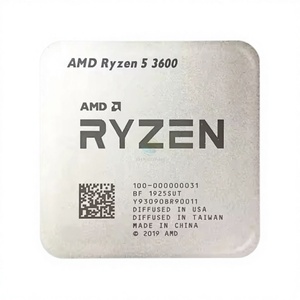 Compatible avec <span class=keywords><strong>AMD</strong></span> <span class=keywords><strong>Ryzen</strong></span> <span class=keywords><strong>5</strong></span> 3600 R5 3600 <span class=keywords><strong>Processeur</strong></span> central six cœurs douze threads 3,6 GHz 7 nm 65 W L3 32 Mo Slot AM4 <span class=keywords><strong>3600X</strong></span> - Product Image 4