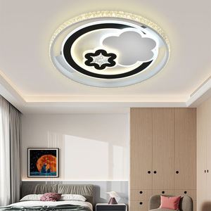 HIVIES Lámpara de Control remoto de flores de estilo europeo Regulable Pasillo moderno Pasillo Balcón Luz de techo Led interior - Product Image 4