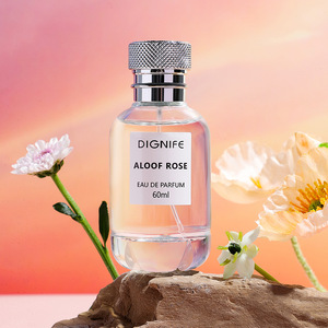 Aloof Rose 50ml Eau de Toilette Florale Liquide Parfum Longue Durée 24H avec Rose <span class=keywords><strong>Vanille</strong></span> Cardamome pour Femme - Product Image 3