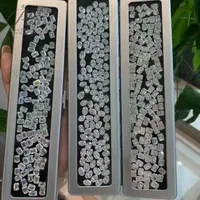 HPHT CVD DEF Lab yetiştirilen elmas 0.13-5CT süper beyaz gevşek hiçbir IGI sertifikası üst VVS-SI geçiş testi DIY düğün takısı kadın erkek