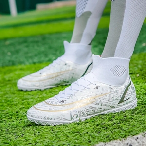 Chaussures de football d'extérieur ultra-légères <span class=keywords><strong>Ronaldo</strong></span>, chaussures de football américain de qualité, crampons de futsal, baskets d'entraînement de football, chaussures TF FG - Product Image 2