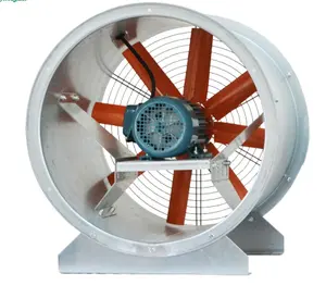 Hot sales industrial ventilation bifurcated fan axial flow fan air extractor for HVAC