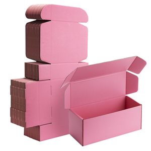 Scatola di Lusso Personalizzata Ecologica Pieghevole in Carta Rigida per Spedizioni, Scatole in Cartone Ondulato per Cosmetici con Logo - Product Image 2