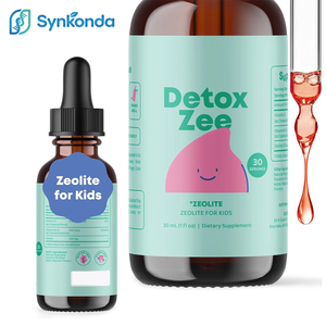 ZEOLITE Kids Vloeibare Druppels 30ml OEM Voedingssupplement Vitamine D <span class=keywords><strong>B12</strong></span> Verbeterd het gezichtsvermogen van kinderen, ondersteunt spraak en stofwisseling - Product Image 1