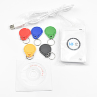Lector NFC de Escritorio con Interfaz USB de Alta Velocidad ACR122U 13.56MHz ISO14443A, Compatible con Material ABS, Distancia de Lectura de 8cm