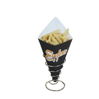 Sacs en papier coniques pour frites/churros/croustilles/en-cas