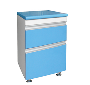 Modern Design Movable ABS Plastic Hospital Cupboard <b>Lockable</b> Bedside Cabinet for Patient Room - Product Image 4