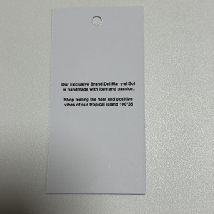 Wholesale Custom Foldover Fabric <strong>RFID</strong> Woven Hang Tags <strong>for</strong> Shoes <strong>Jewellery</strong> Paper Ceramic Gifts Own Logo Beanie Tags <strong>for</strong> Bags - Product Image 3