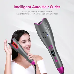 Fer à friser automatique torsadé Magic Waves Auto Hair Bigoudi Beach Waver Fer à friser rotatif