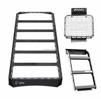 Barres de toit pour Chery Jetour G700, échelle de lavage de voiture, boîte de rangement latérale, tout-terrain/universel pour accessoires Chery Jetour G700