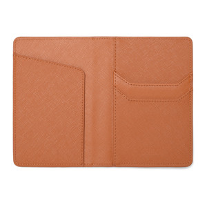 Minimalement conception marron Portable voyage porte-passeport bagage pendentif usage quotidien vente en gros entreprise achat cadeau passeport couverture - Product Image 2