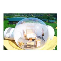 Tenda a cupola a bolle trasparente gonfiabile da campeggio tenda a bolle trasparente gonfiabile trasparente