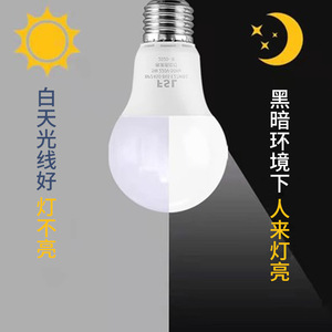 FSL LED หลอดไฟเหนี่ยวนำร่างกายมนุษย์ 5W มุมกว้าง 120 องศาสำหรับทางเดิน ระเบียงทางเดิน - Product Image 4