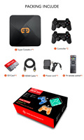 Boîte de jeu Portable XS5600 rétro HD Mini TV BOX vidéo rétro lecteur de Console de jeu TV pour PS1/PS P/N64 Double système avec jeux 3D