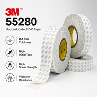 Maßgefertigtes 3M 55280 50m 10mm Acryl-PVC Doppelseitiges Klebeband Hochviskos Wasserdichter Stanzschnitt-Aufkleber Hitzebeständig