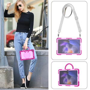 เคสแท็บเล็ตกันกระแทกสำหรับ Samsung Galaxy Tab A9+ A11+ ขนาด 11 นิ้ว พร้อมขาตั้งหมุนได้และสายสะพายไหล่ - Product Image 6