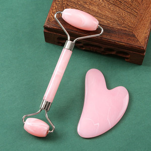 Ensemble de rouleaux de massage facial en résine et outils de raclage pour salon de beauté, personnalisables en gros, pour usage domestique et professionnel en spa - Product Image 4