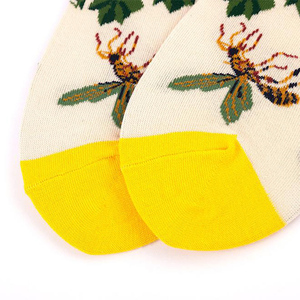 China Factory Custom Mens Flower Birds Cotton <strong>Socks</strong> <strong>for</strong> Party <strong>Wedding</strong> - Product Image 6