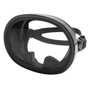 Máscara <span class=keywords><strong>de</strong></span> Buceo <span class=keywords><strong>de</strong></span> Silicona para Adultos, Máscara <span class=keywords><strong>de</strong></span> Snorkel para Pesca Submarina, Forma Redonda Ovalada - Product Image 4