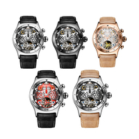 Reloj Deportivo Reef Tiger RGA703 para Hombre de Lujo con Cristal de Zafiro y Esqueleto Luminoso con Indicador de Año Mes Día y Fecha Automático Venta al por Mayor