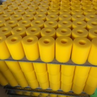 Manchon en polyuréthane sur mesure, résistant à l'usure, bagues en PU résistantes à l'huile, paliers en uréthane, usine OEM
