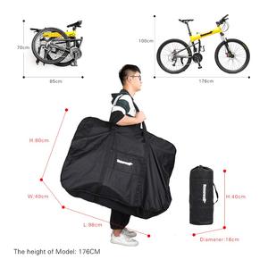 Muestra Gratuita de Bolsa de Cintura Deportiva para Motocicleta 600D/RPET, Hebilla Plegable, Impermeable, Bolsa de Sillín para Motocicleta - Product Image 3