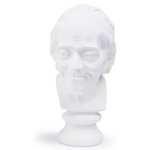 Buste de <span class=keywords><strong>Voltaire</strong></span> SKC12 en résine, sculpture artistique réaliste peinte à la main pour la décoration de la maison - Product Image 1