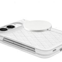 Nouvelle coque de téléphone magnétique pour iPhone Duo avec protection d'écran intégrée, antichoc, anti-chute, pour iPhone Duo LZ290