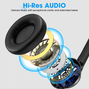 Accessoires de téléphone très demandés : <span class=keywords><strong>Casque</strong></span> <span class=keywords><strong>audio</strong></span> Bluetooth véritablement stéréo, pliable, avec design serre-tête, double mode filaire et <span class=keywords><strong>sans</strong></span> <span class=keywords><strong>fil</strong></span> - Product Image 6