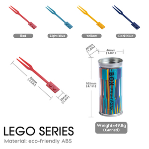 Masthome جديد وصول شعار مخصص الغذاء الصف البلاستيك في الهواء الطلق السفر الفاكهة الحلوى مصغرة الشوك مع أنبوب - Product Image 2