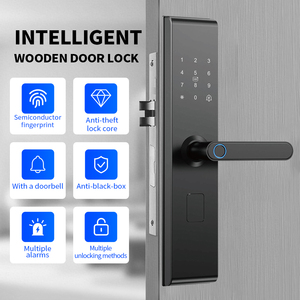 Nhập cửa thông minh khóa ttlock vân tay bàn phím thẻ RFID <span class=keywords><strong>Key</strong></span> tuya App Wifi Bluetooth 5-in-1 Keyless nhập cho an ninh nhà - Product Image 5