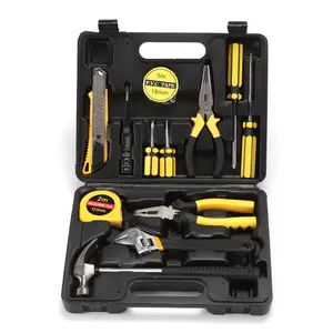 13pcs Household Repair Hand Tool Carbon steel Hardware Vehicle Emergency Kit Vehicle Emergency Toolbox Screwdriver Repair Kit