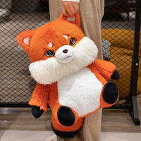Nouveau design, vente chaude, jouet en peluche renard personnalisé, super doux, rembourré en coton PP, cadeaux d'anniversaire mignons, tailles personnalisables, unisexe