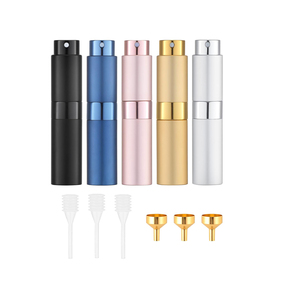 Vente en gros de flacons de parfum en verre miniatures de 5 ml/8 ml/10 ml/15 ml/20 ml/25 ml/30 ml avec pulvérisateur à pompe pour soins personnels - Product Image 1