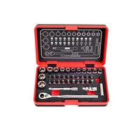 Gran oferta, herramientas manuales mecánicas profesionales, 1/4 pulgadas, Dr 72T, Super Lock, 37 Uds., juego de llaves de vaso