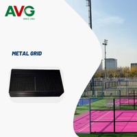 Terrain de padel co-marqué Nest, 10m x 20m, avec vue panoramique, verre trempé et éclairage LED