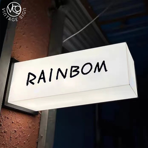 Letrero Luminoso LED Personalizado con Acrílico Esmerilado y Gráficos Personalizados para Montaje en Pared de Bares y Pubs al Aire Libre - Product Image 1